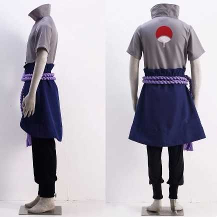 Cosplay Uchiha Sasuke Naruto Nowy anime manga kostium rozm.M