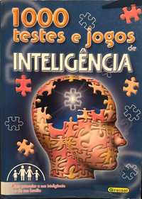 Livro 1000 testes e jogos de inteligência (400 páginas)