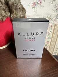Коробка и флакон Chanel allure home sport 100 мл