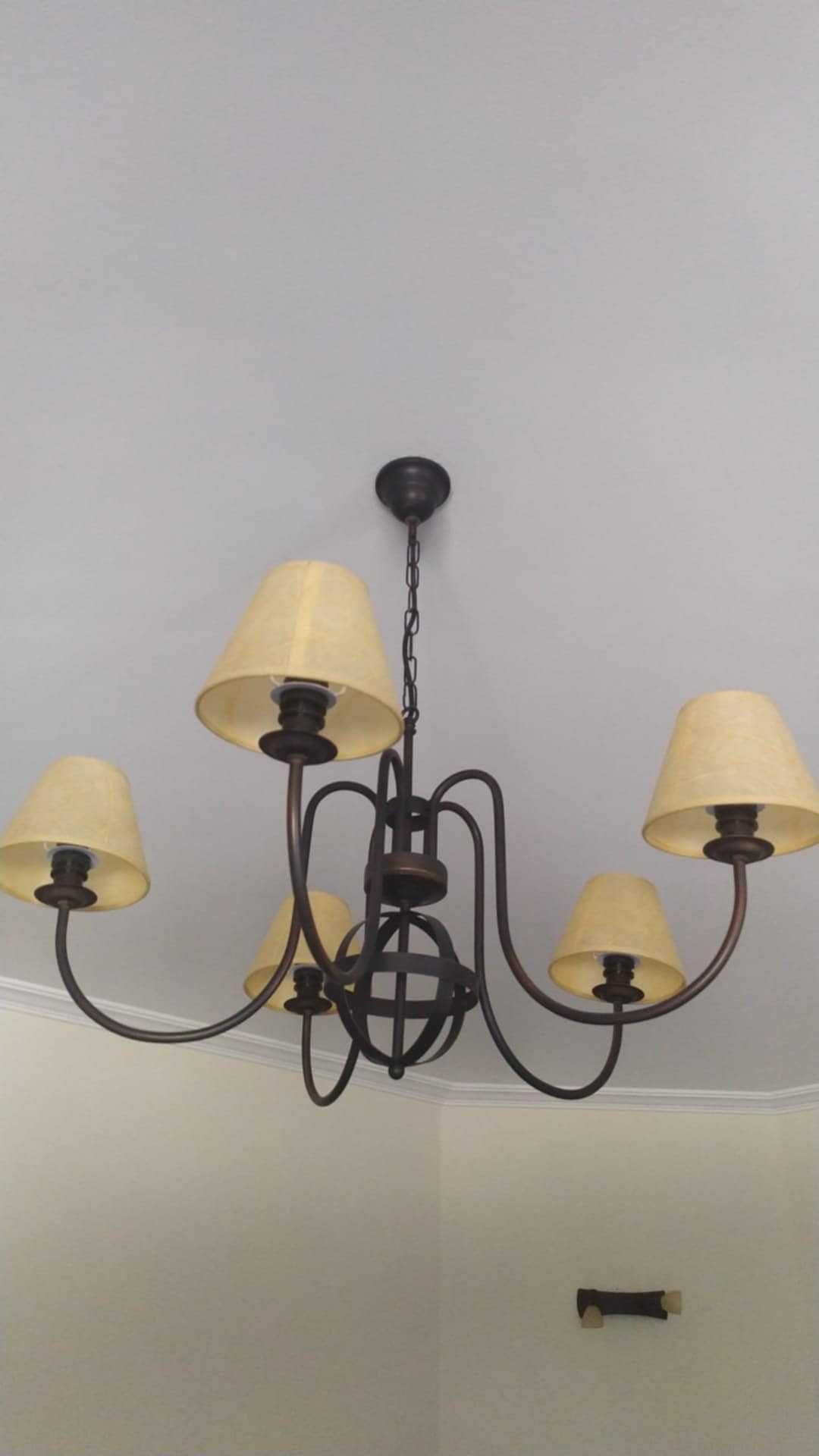 Candeeiro de teto de sala lindíssimo! - Coleção Vasco da Gama!