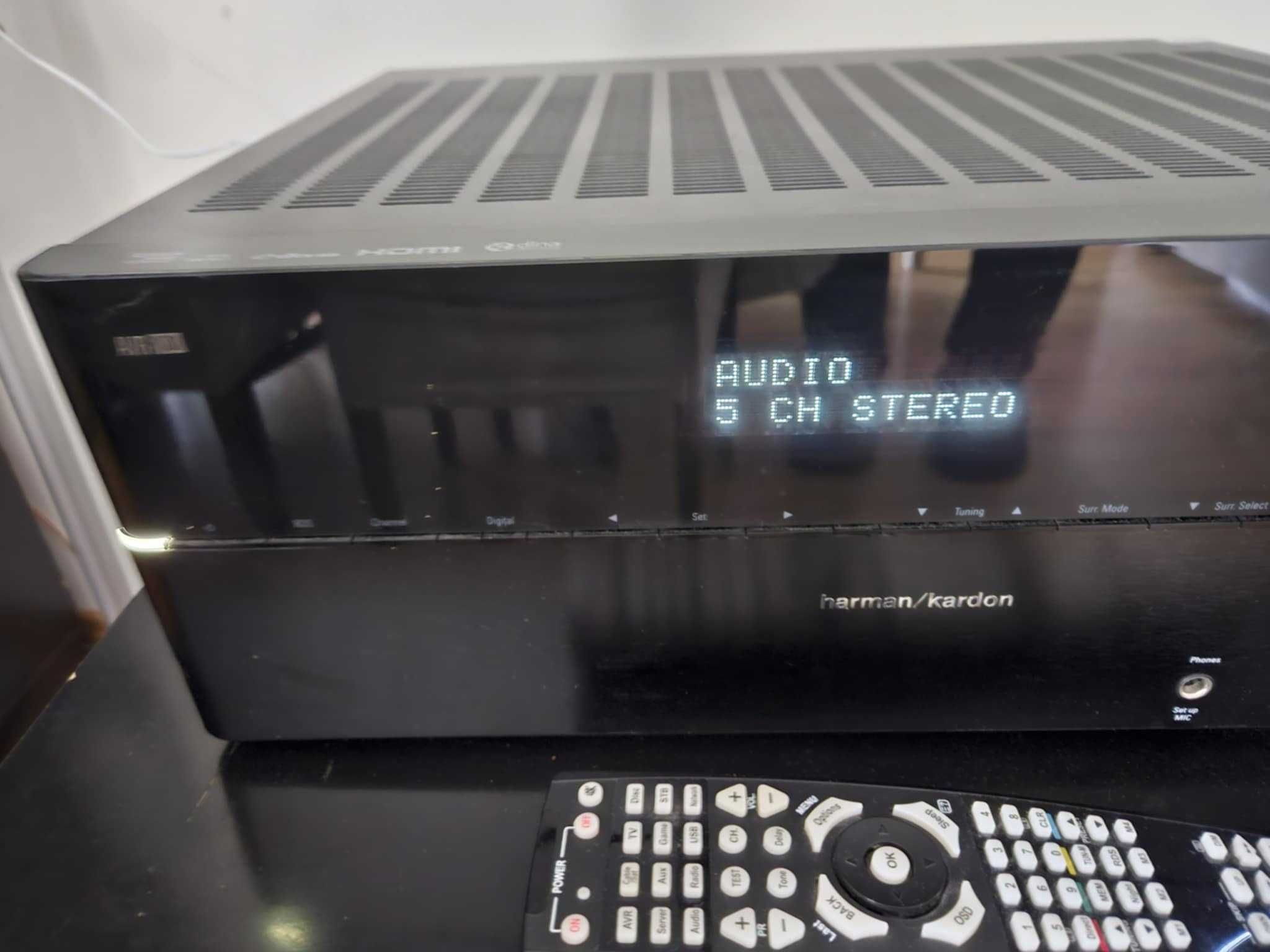 Amplituner 5.1 HDMI 4K 3D Harman Kardon AVR-170 AirPlay Bluetooth,