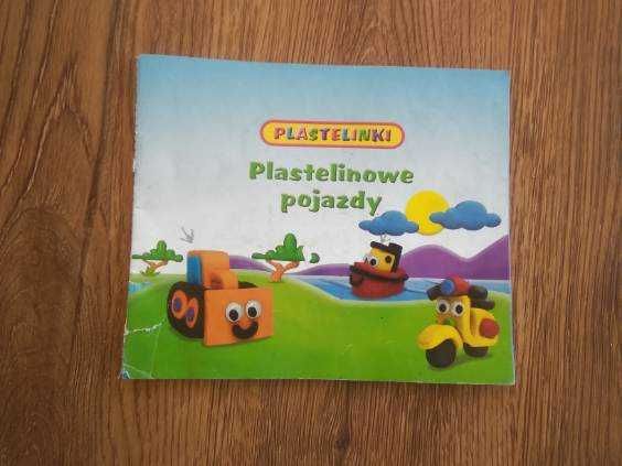 Plastelinowe pojazdy książka budowy Play-doh
