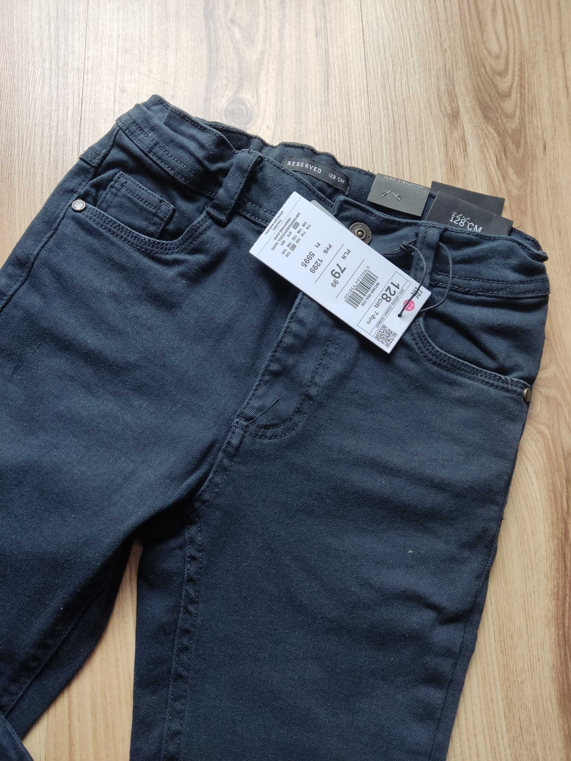 Spodnie jeansowe Reserved- rozm.128
