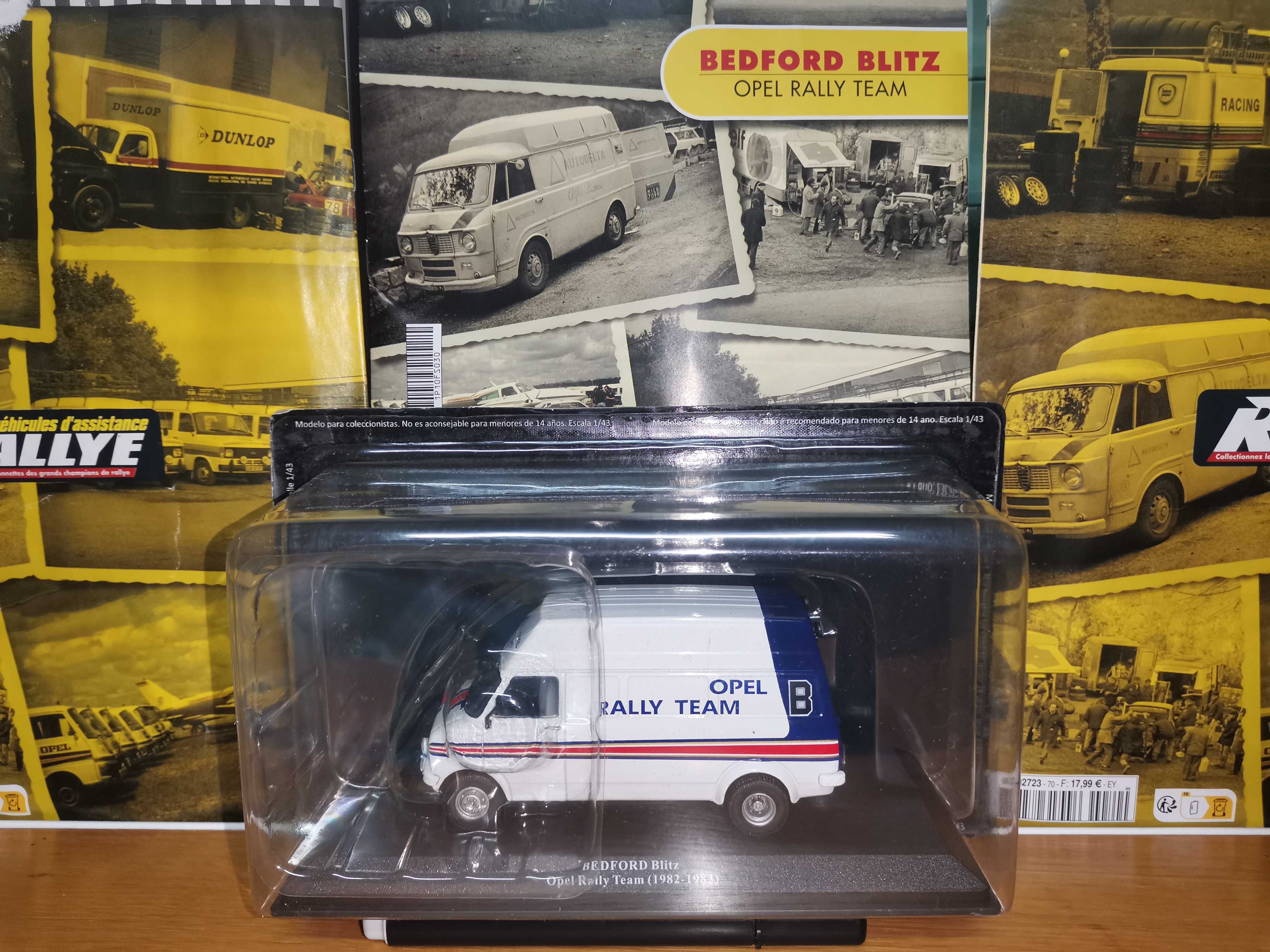 Lote Bedford Blitz +  Opel Ascona Team Opel Rally 1:43