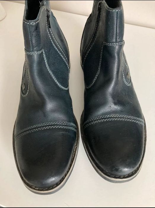 Buty, botki skórzane Lasocki 41/42, stan bardzo dobry.