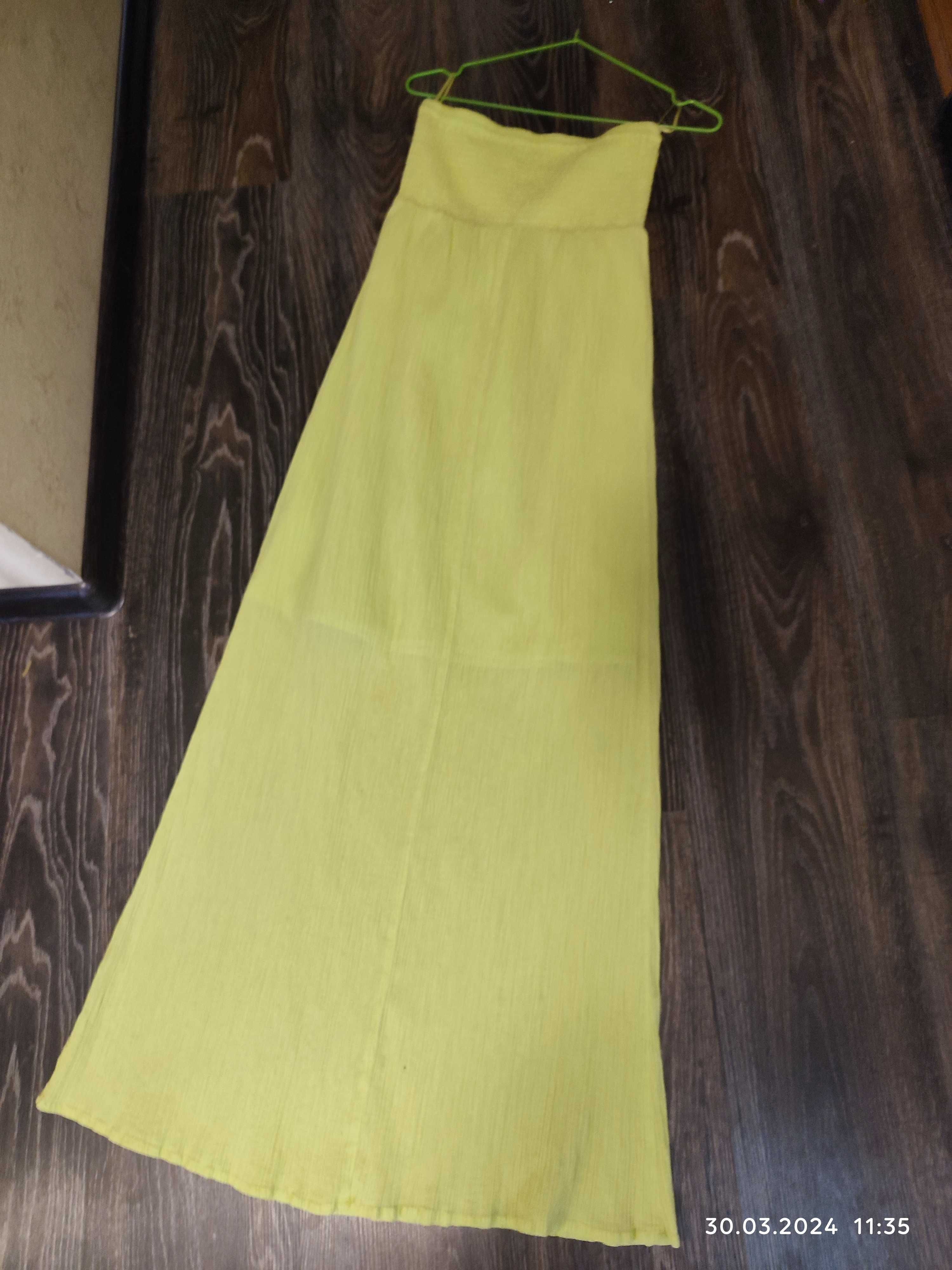 Сукня довга літня 36 розмір