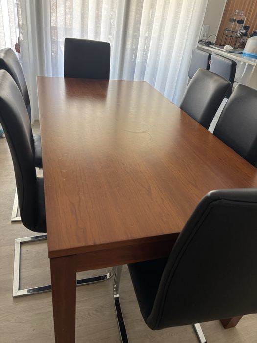 Mesa de jantar Cerne em cerejeira