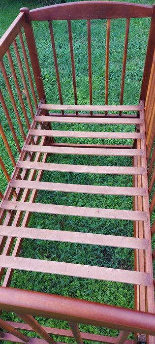 Дитяче ліжечко маятник ,дерев'яне