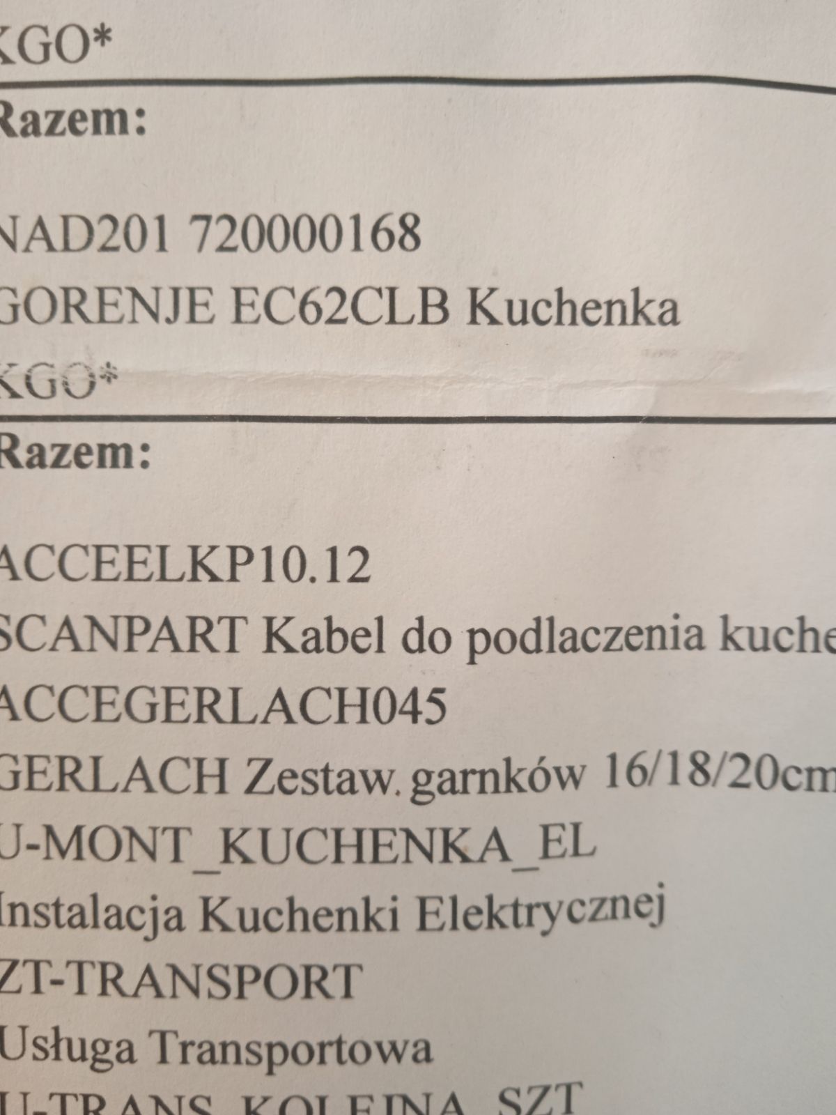 Kuchenka elektryczna Gorenje EC62CLB