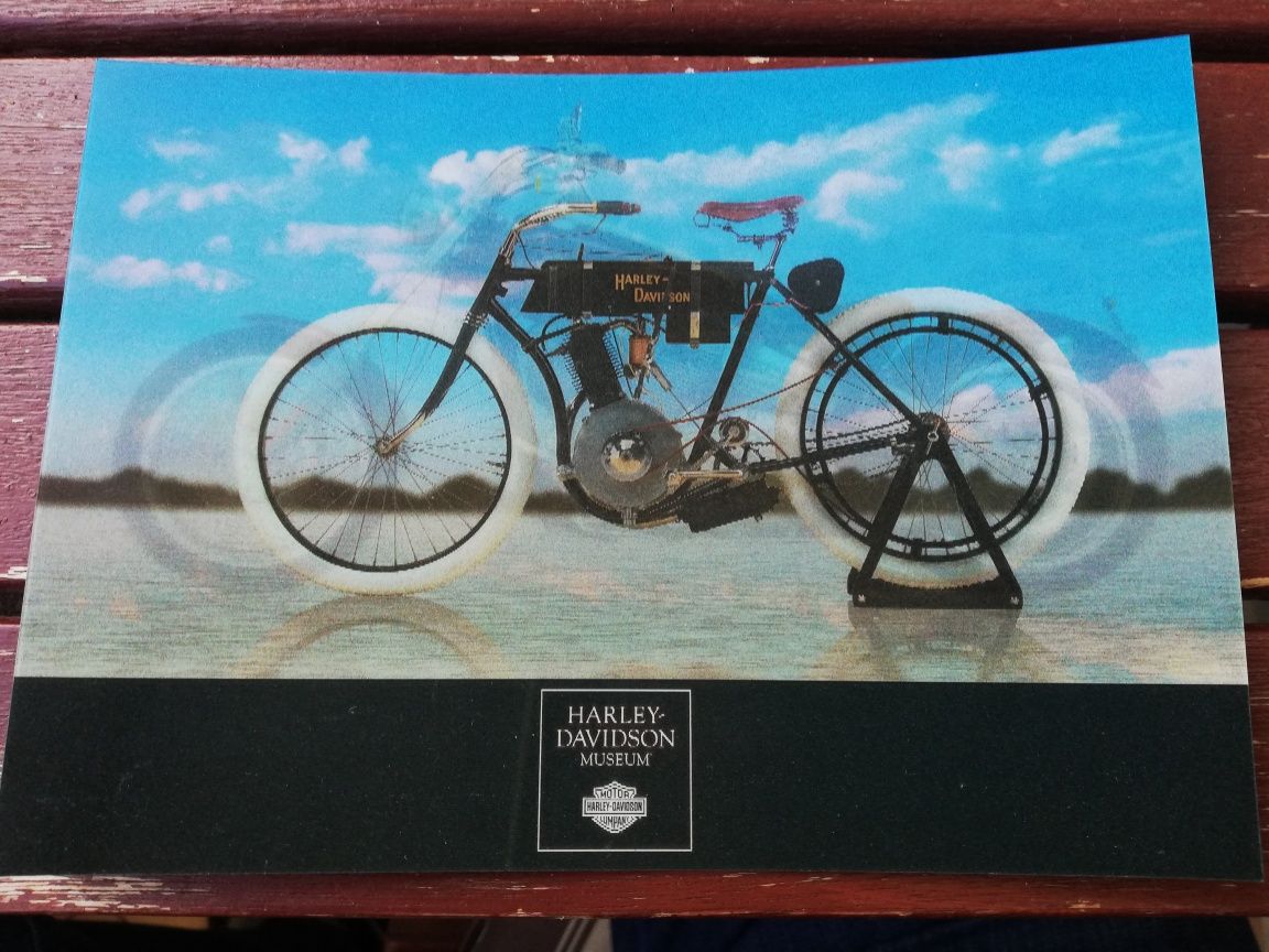 Harley Davidson Rocker , Harley Davidson pocztówka 3d