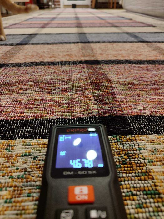 Домоткана доріжка, ручна робота, 4,5м. орієнтовно 1960-ті Чернігівщина