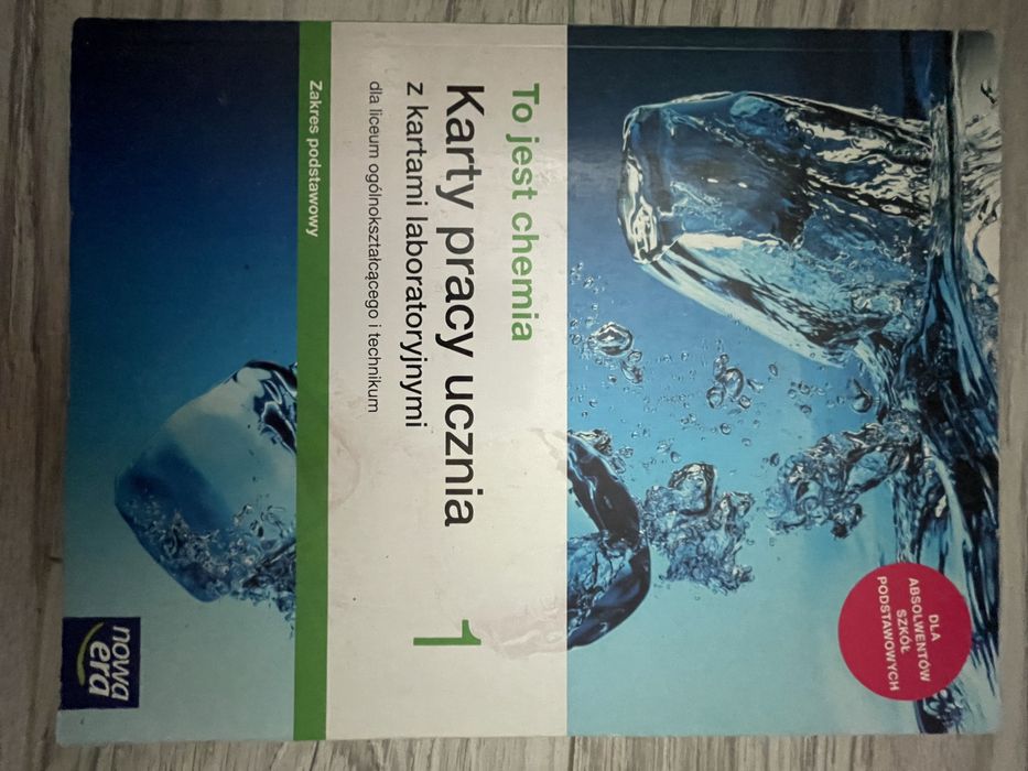 Karty pracy Chemia klasa 1