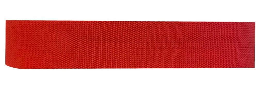 Taśma nośna parciana 50 mm ( 1 mb ) Czerwona 162