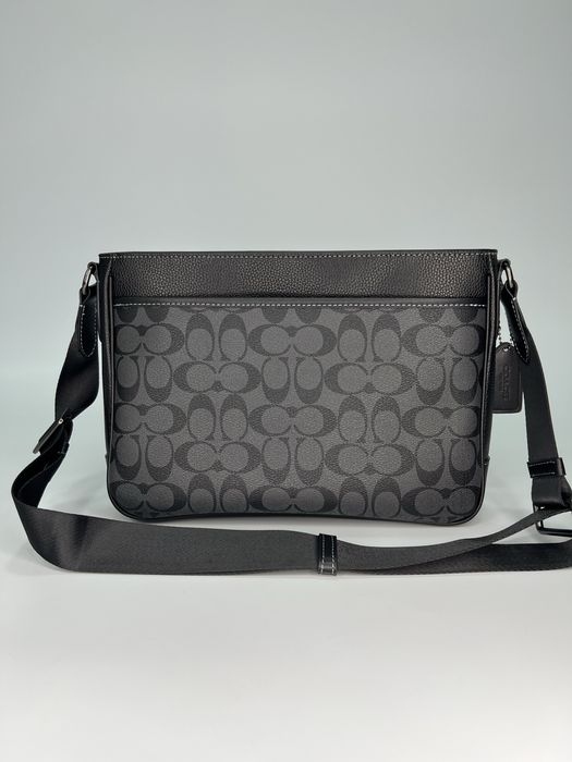 Чоловіча сумка Coach шкіряна