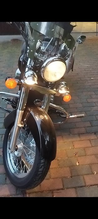 Honda Shadow VT 750 C4 Aero 2004 na kardanie