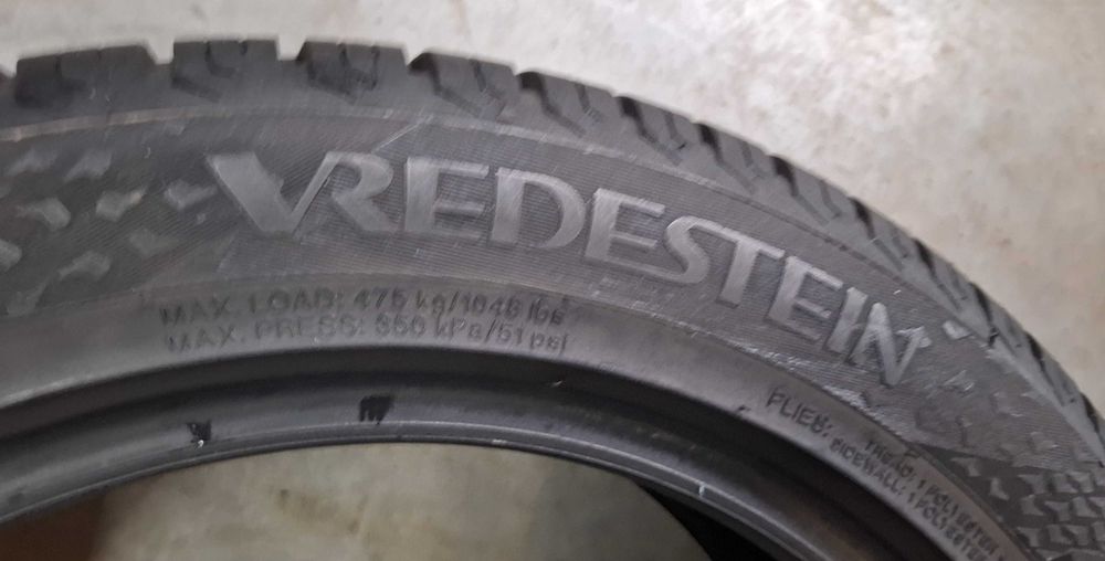 2x  Opony Całoroczne 195/60/15 Vredestein  7mm Montaz Wysyłka