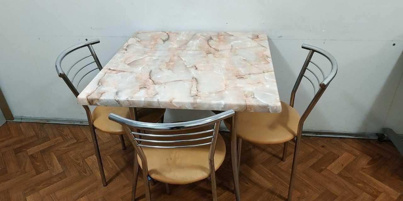 Меблі для кафе, столової: столи, стільці, вживане.