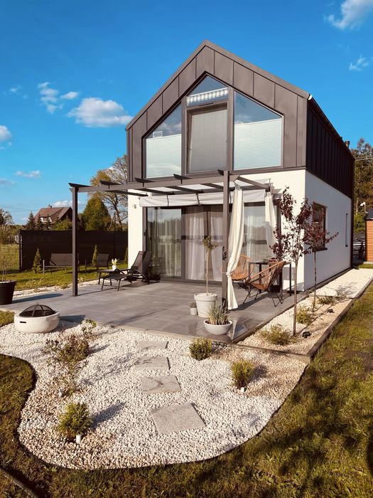 Gotowy dom do zamieszkania 67m2 , dzialka 1000m2 garaz blisko Pabianic