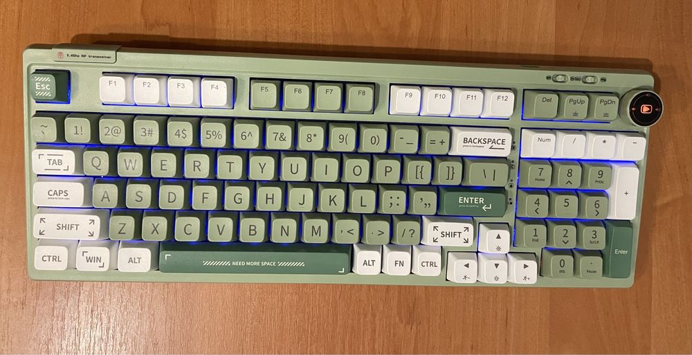 *не комплект* Механічна клавіатура Epomaker rt100 green