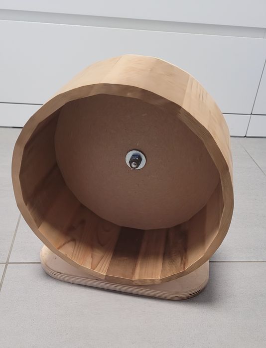 Kolowrotek drewniany na łożysku cichy