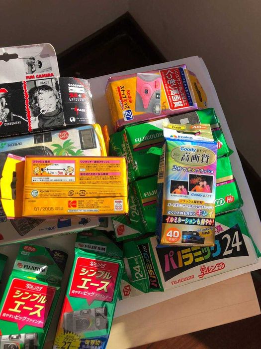 Filmes/Películas Fotográficas 35mm (Lote de Marcas Japonesas Raras)