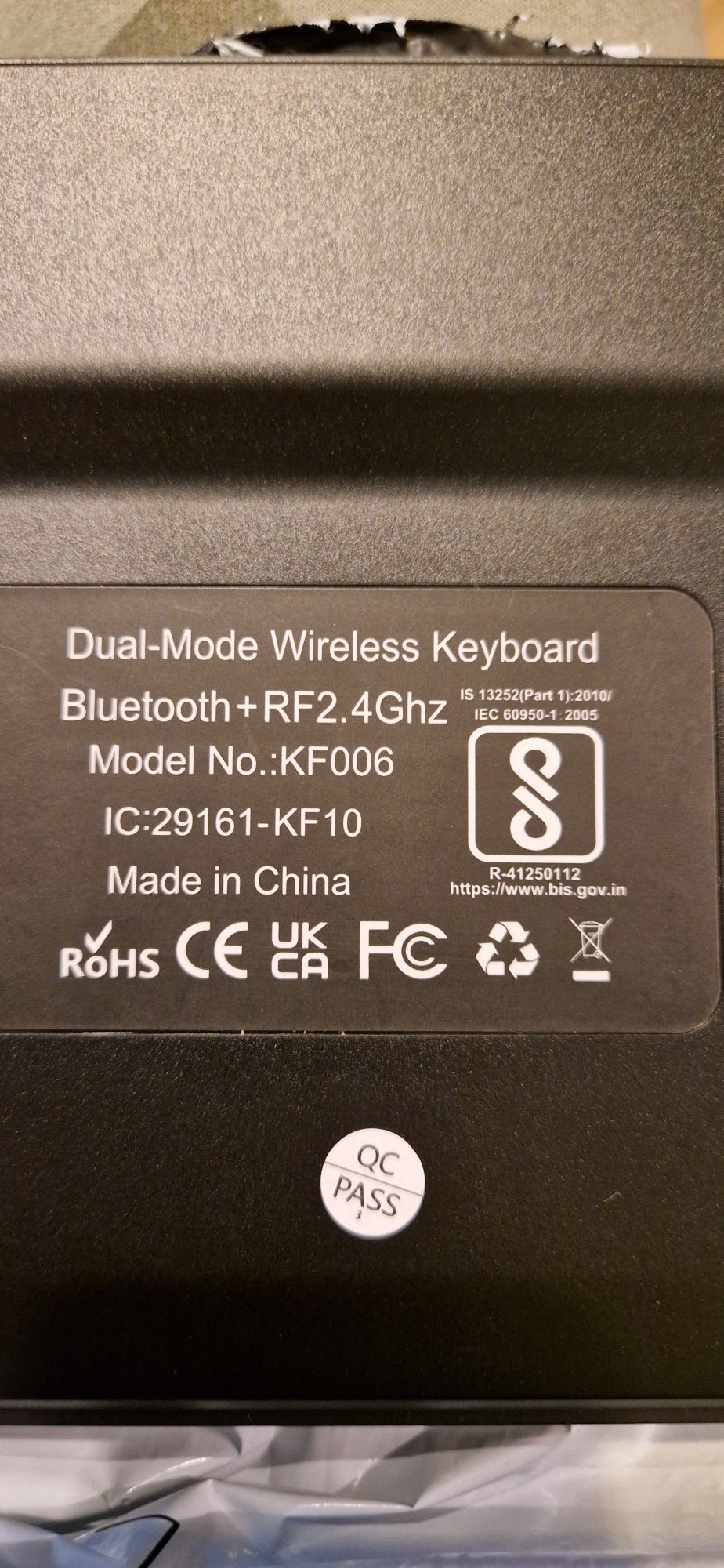 Klawiatura bezprzewodowa uniwersalna tablet komputer Bluetooth