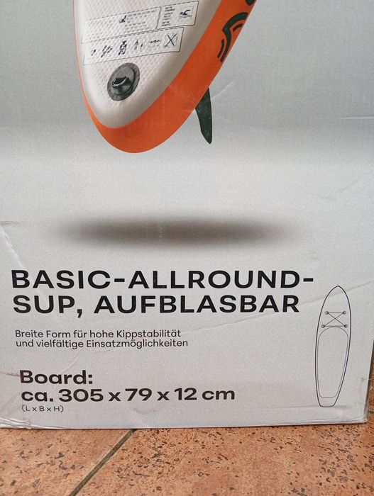 Deska SUP jednokomorowa crivit
