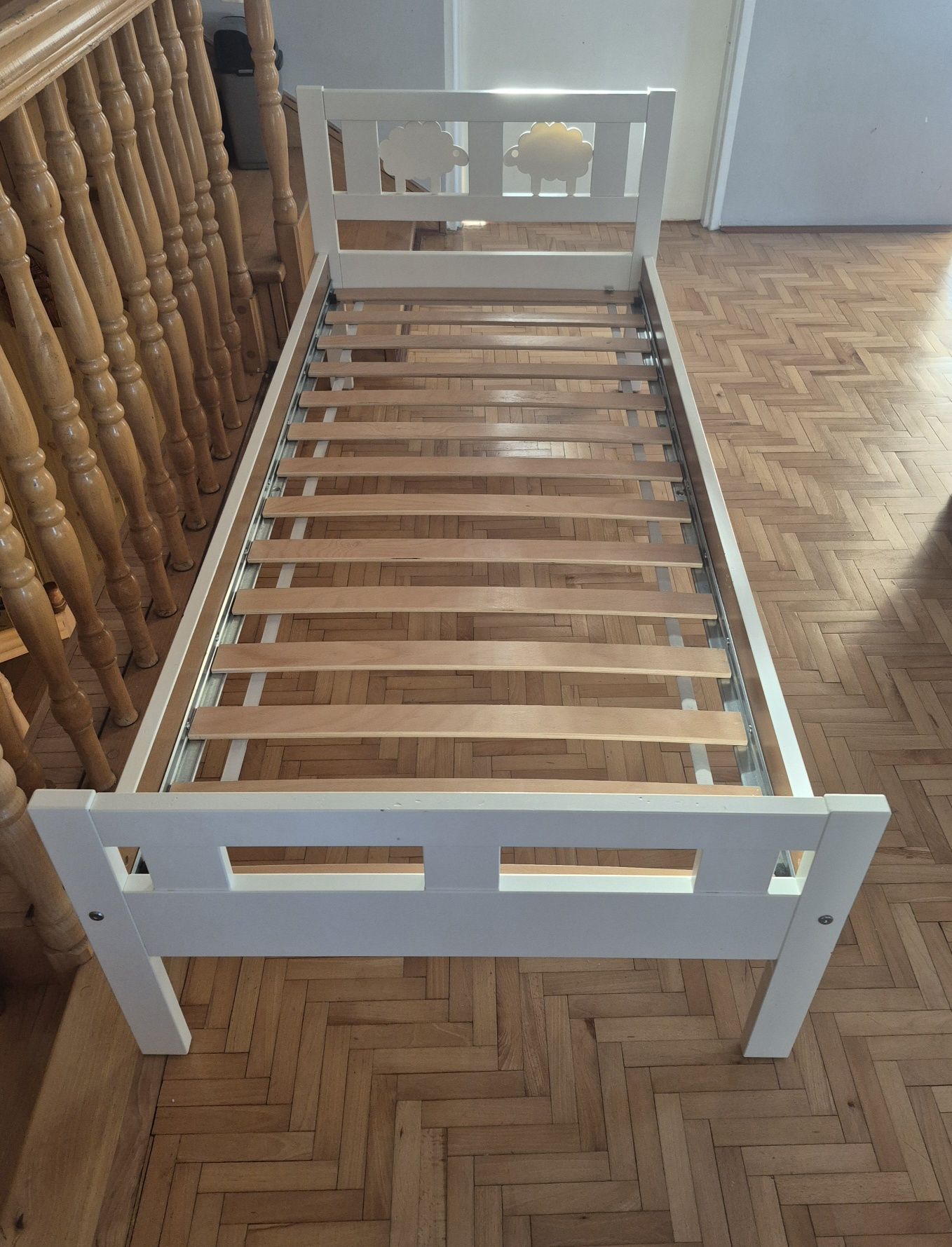 Ikea KRITTER rama łóżka że stelażem