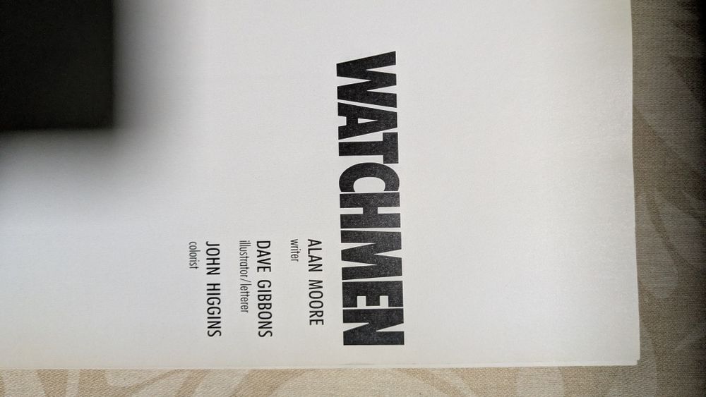 Livro DC Watchmen