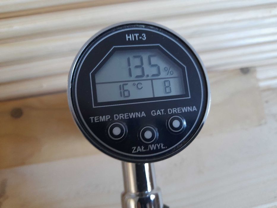 Wilgotność drewna - pomiary