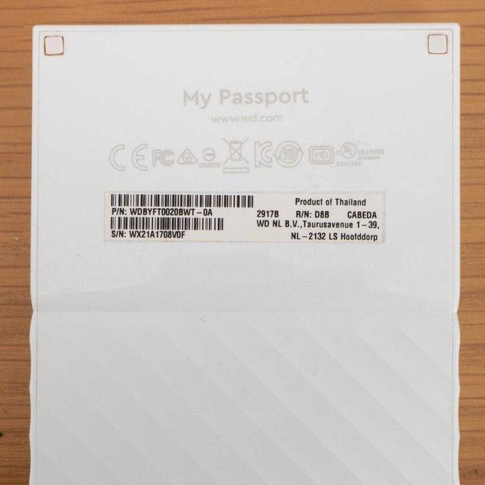 WD Western Digital My Passport 2TB 2,5'' 3.0 portable dysk zewnętrzny
