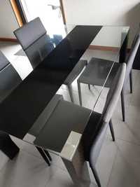 Mesa cozinha + 4 cadeiras