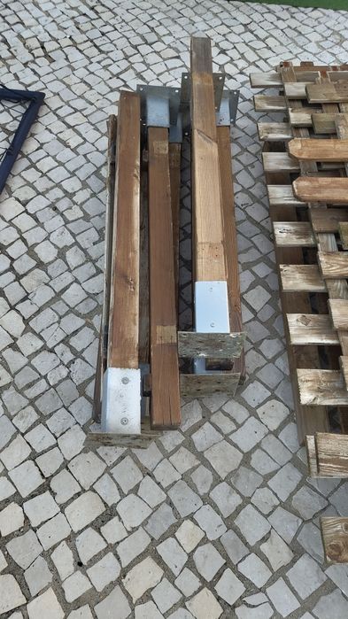 cerca  em madeira jardim