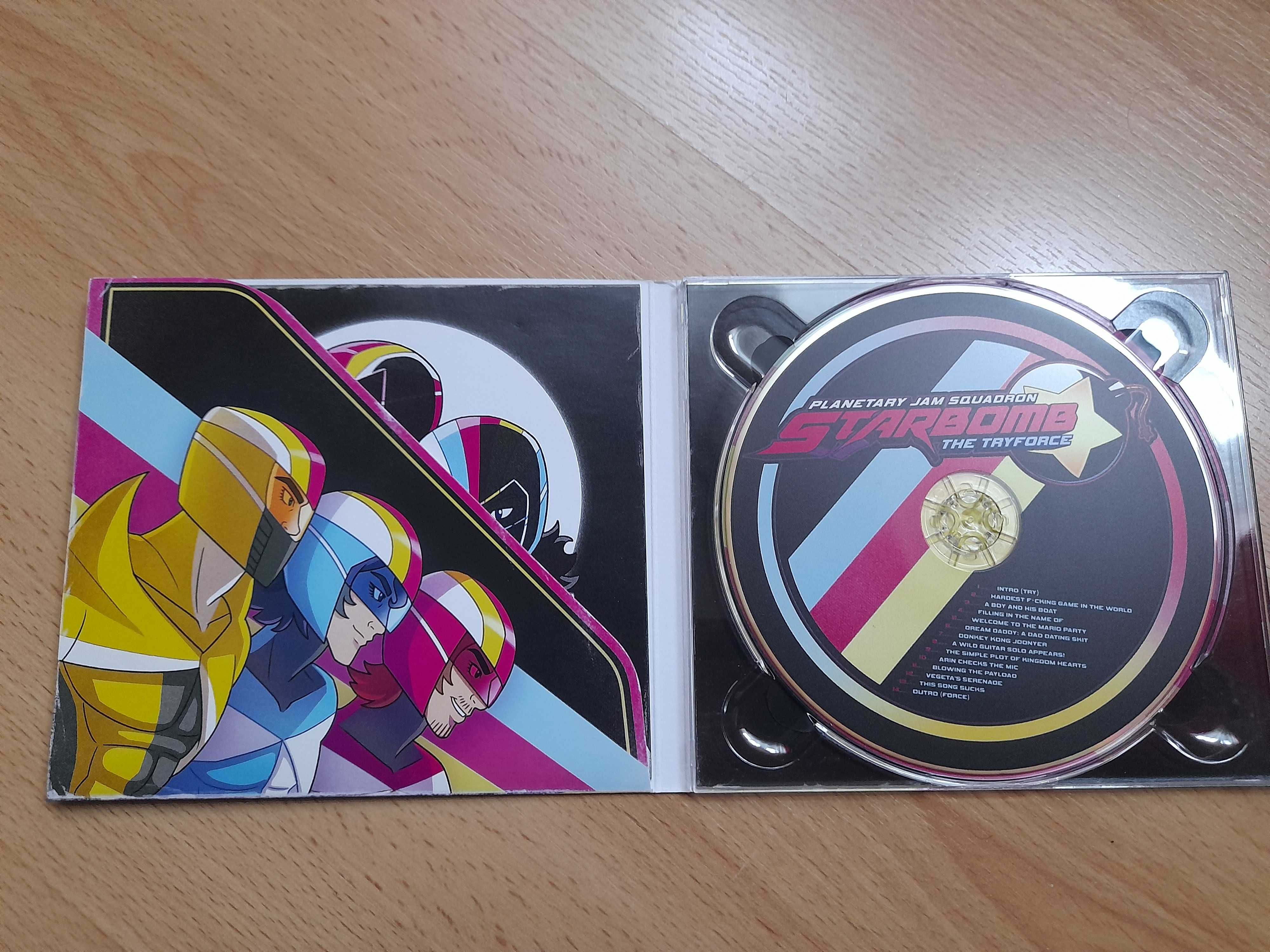 CD Starbomb Assinado - The Tryforce + Poster(Raro!)