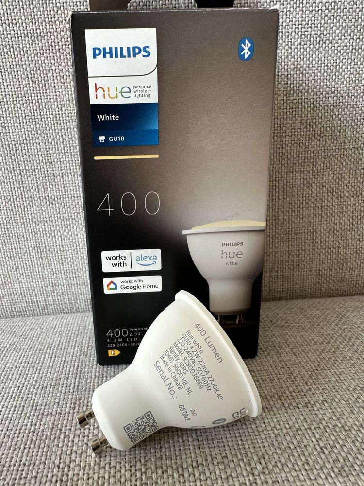 Philips hue White 400 - żarówka gu10