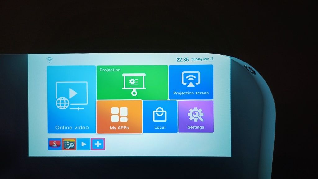 Проектор Led Hongtop S30 Max Android 10, 2/16 Bluetooth Новый