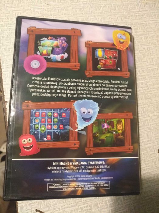 Gra na PC cd-rom dla dzieci o duszkach