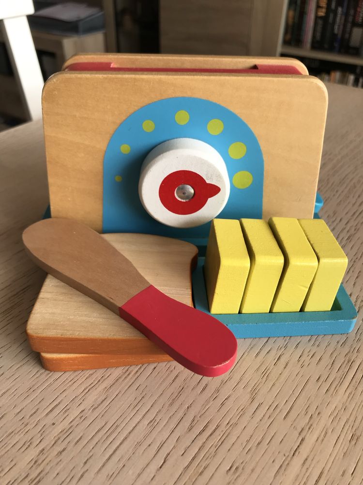 Melissa and doug drewniany toster chleb i masło