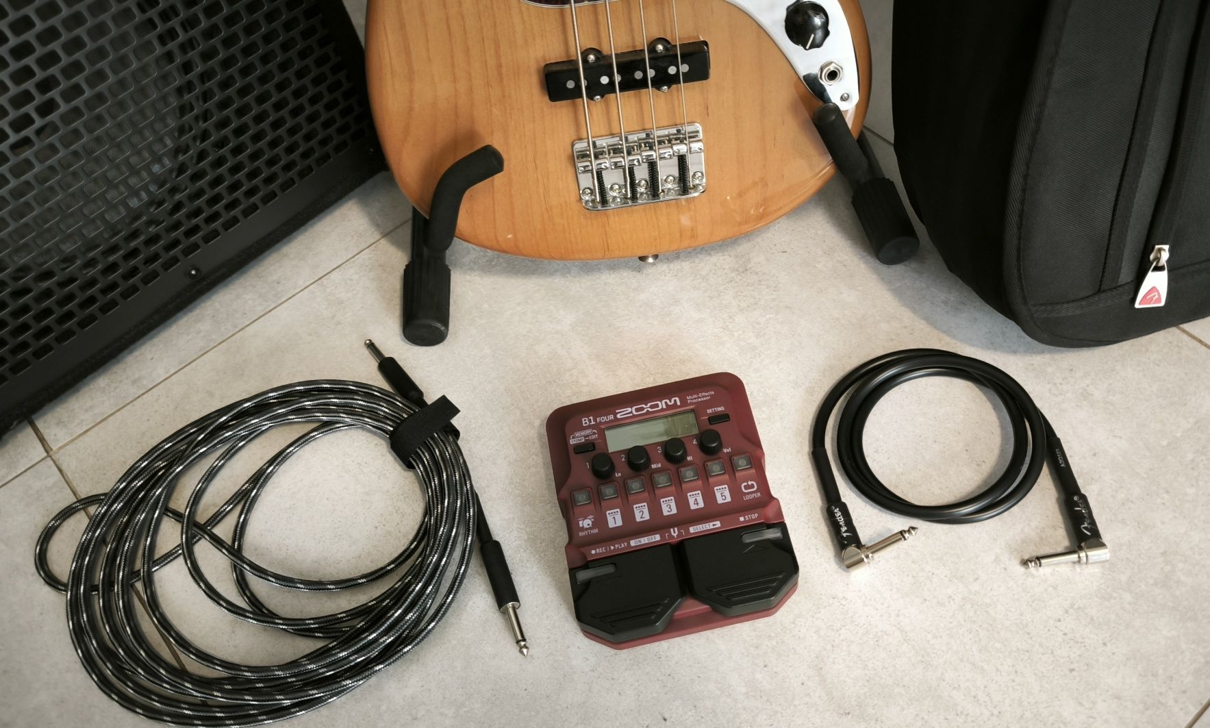 Gitara fender bass combo zestaw