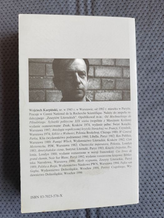 Amerykańskie cienie autorstwa Wojciecha Karpińskiego 1997 rok