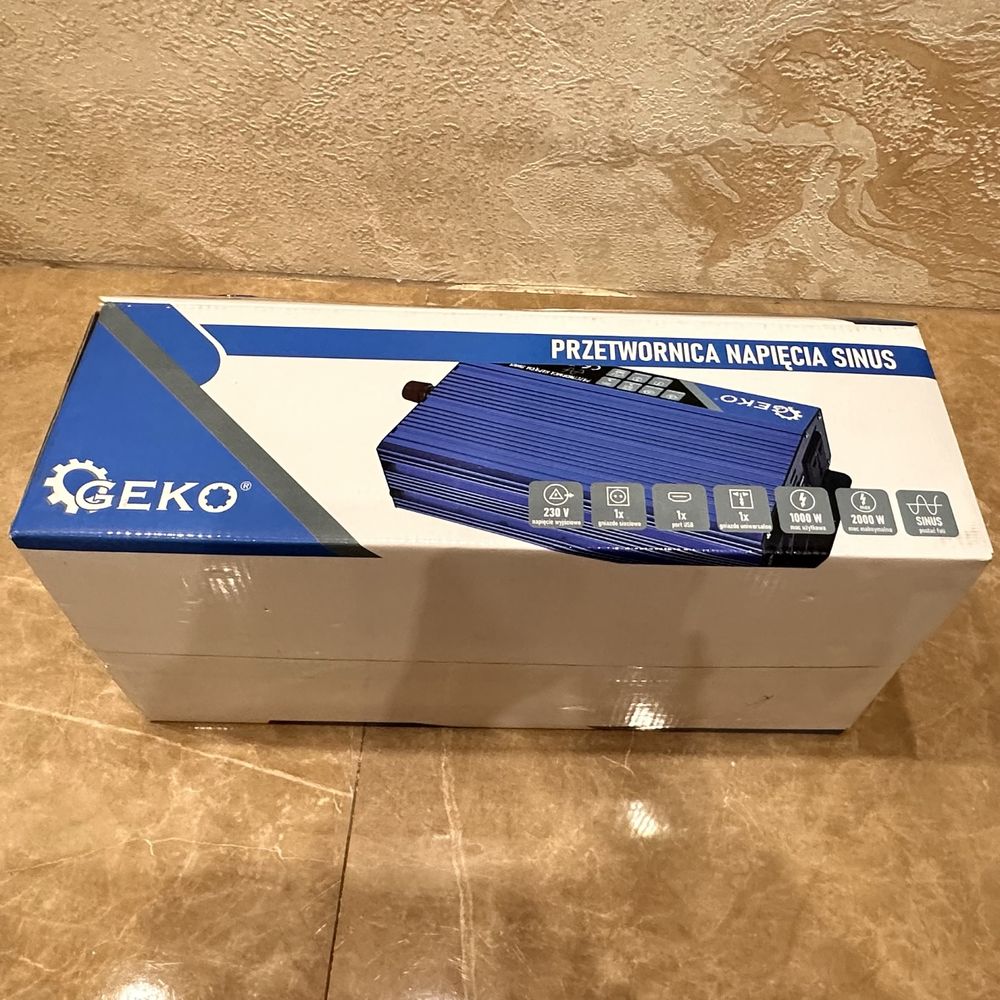 Продам новий інвертор ИНВЕРТОР ДБЖ чистий синус Geko