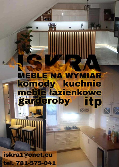 MEBLE Kuchnie na wymiar  krótkie terminy