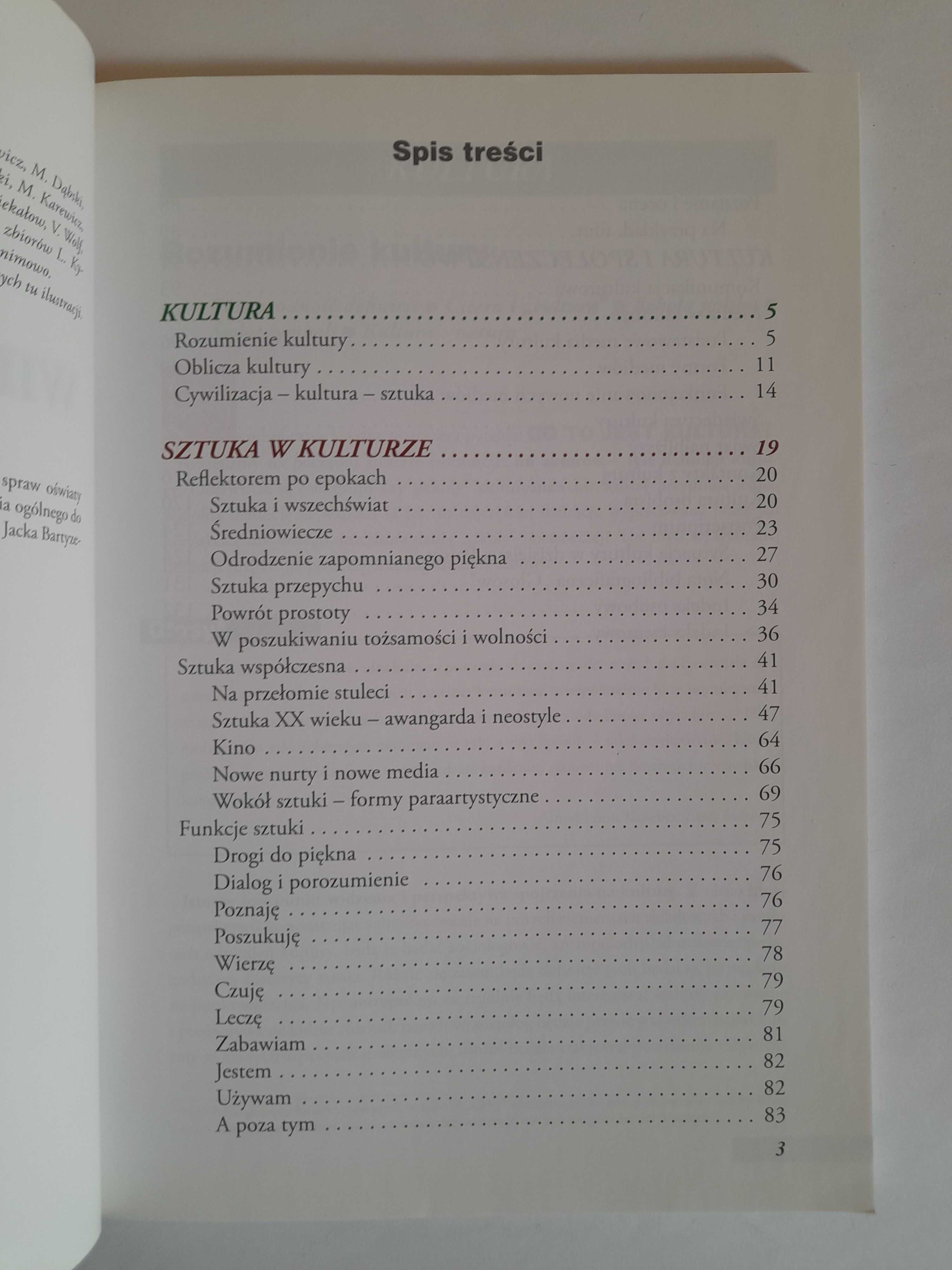 Wiedza o kulturze LO kl.1-3 podręcznik - Wacław Panek