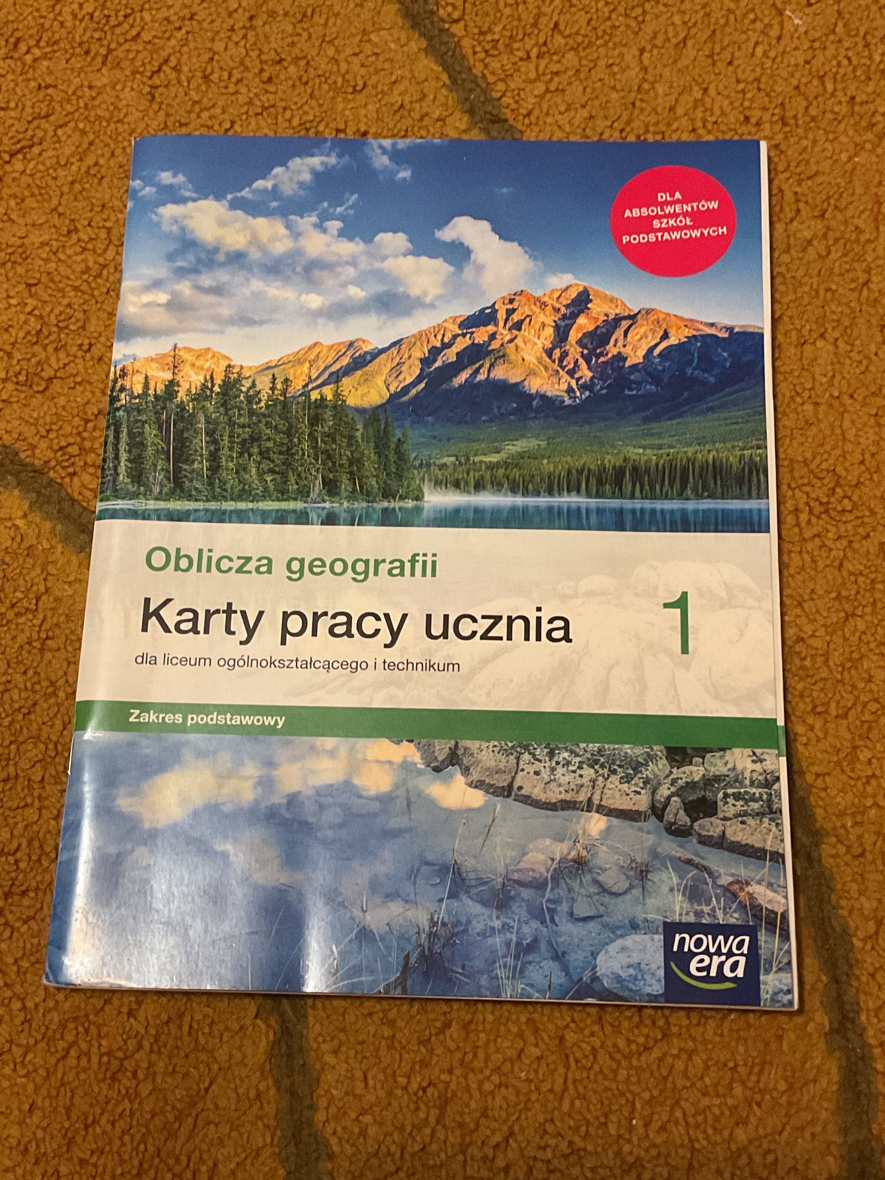 Oblicza geografii 1 karty pracy