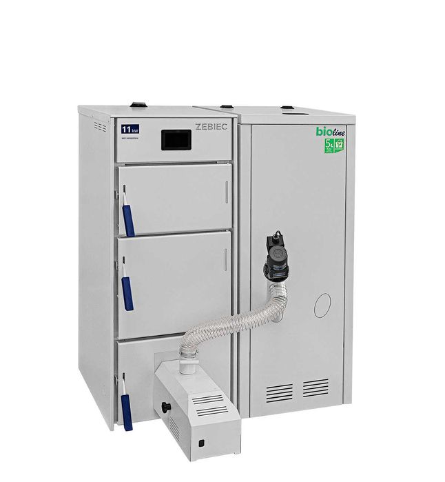 Kocioł / piec ZĘBIEC RUBIN 11kW na pellet