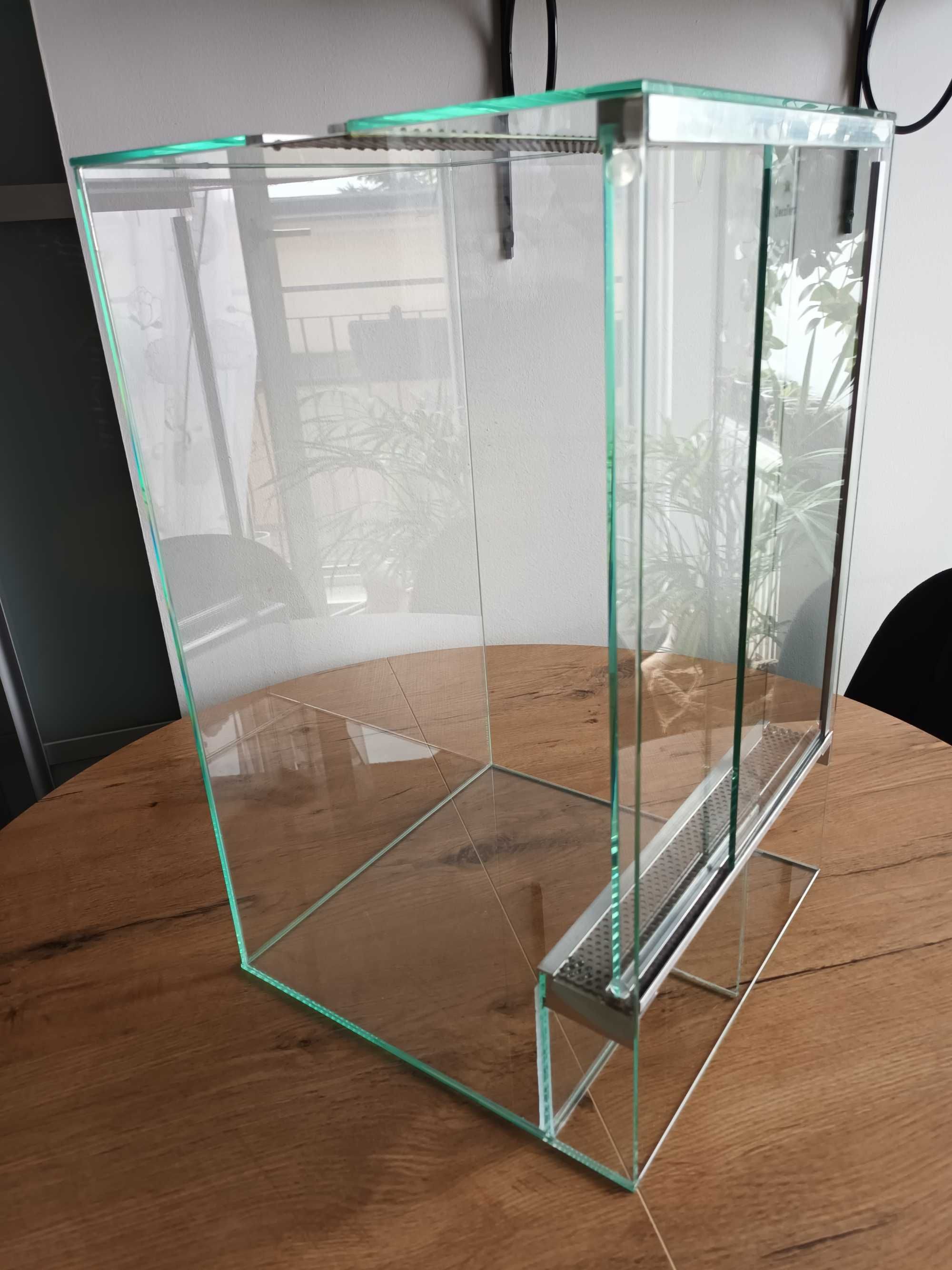 Terrarium 60x30x30 szklane dla gekona