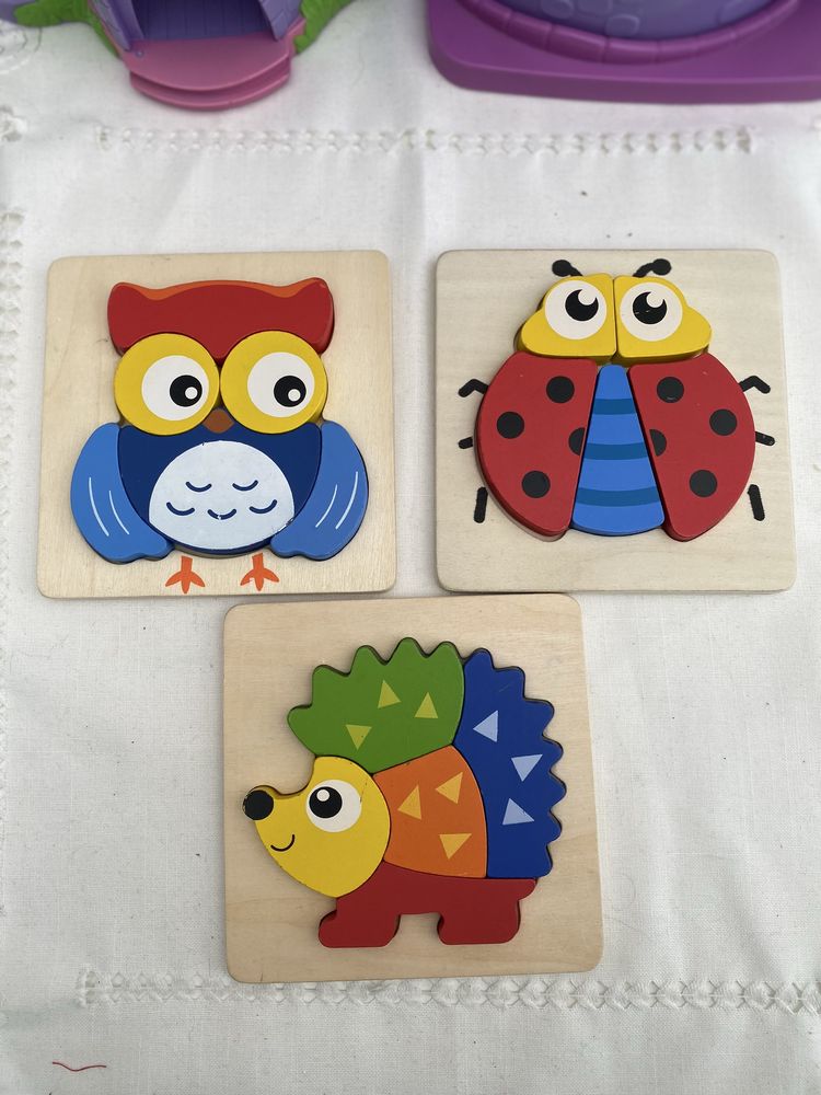 Montessori Puzzles animais do bosque