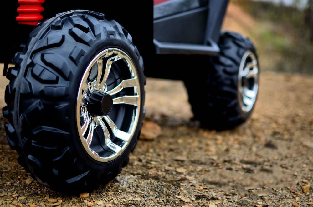 Wielkie i NIEZAWODNE BUGGY 4x4 autko na akumulator dla dzieci 2os