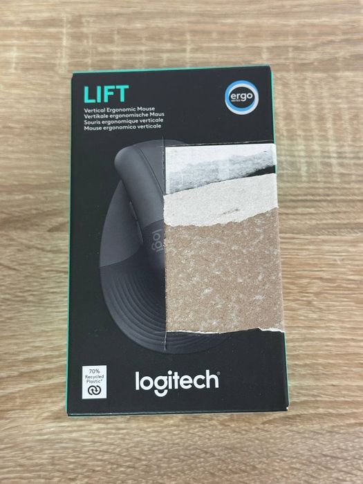 Бездротова миша Logitech Lift Ergonomic Vertical Graphite (910-006473)