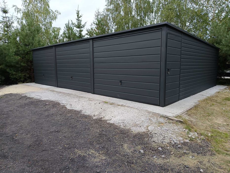 Garaż blaszany garaże blaszane 9x5 7x5 6x6 5x7 Rus- stal profil poziom